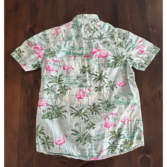 ⭐️ Red Camel Handcrafted Vintage Tropical Button Down Casual Shirt Mens Large - Picture 4 of 6